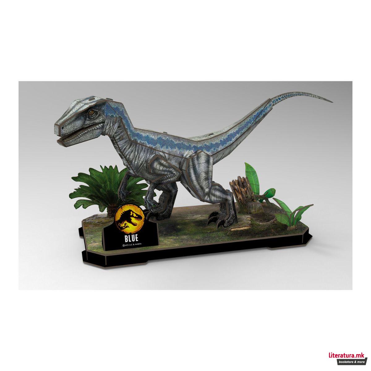 3D сложувалка, Jurassic World Dominion - Blue, 57 парчиња 