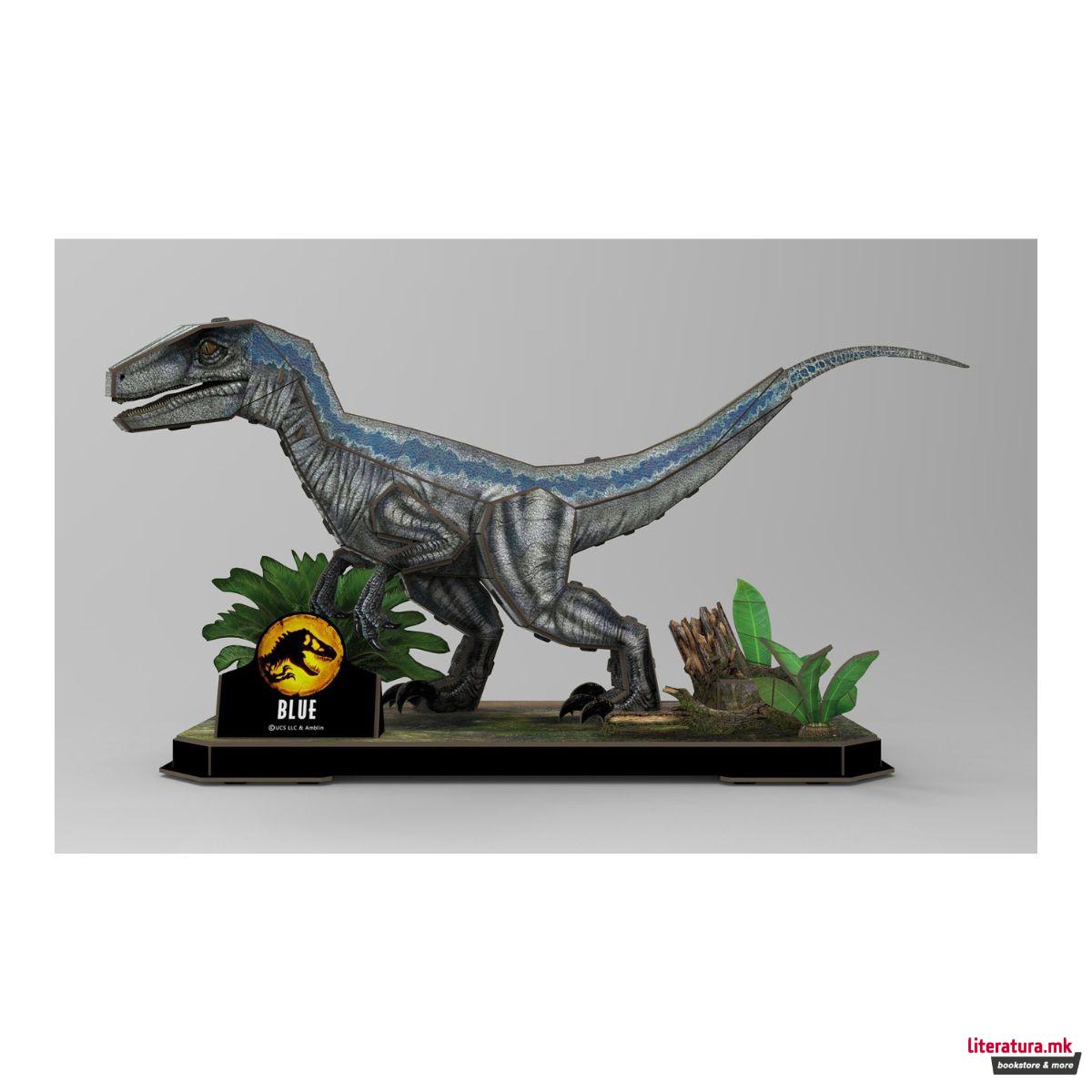 3D сложувалка, Jurassic World Dominion - Blue, 57 парчиња 