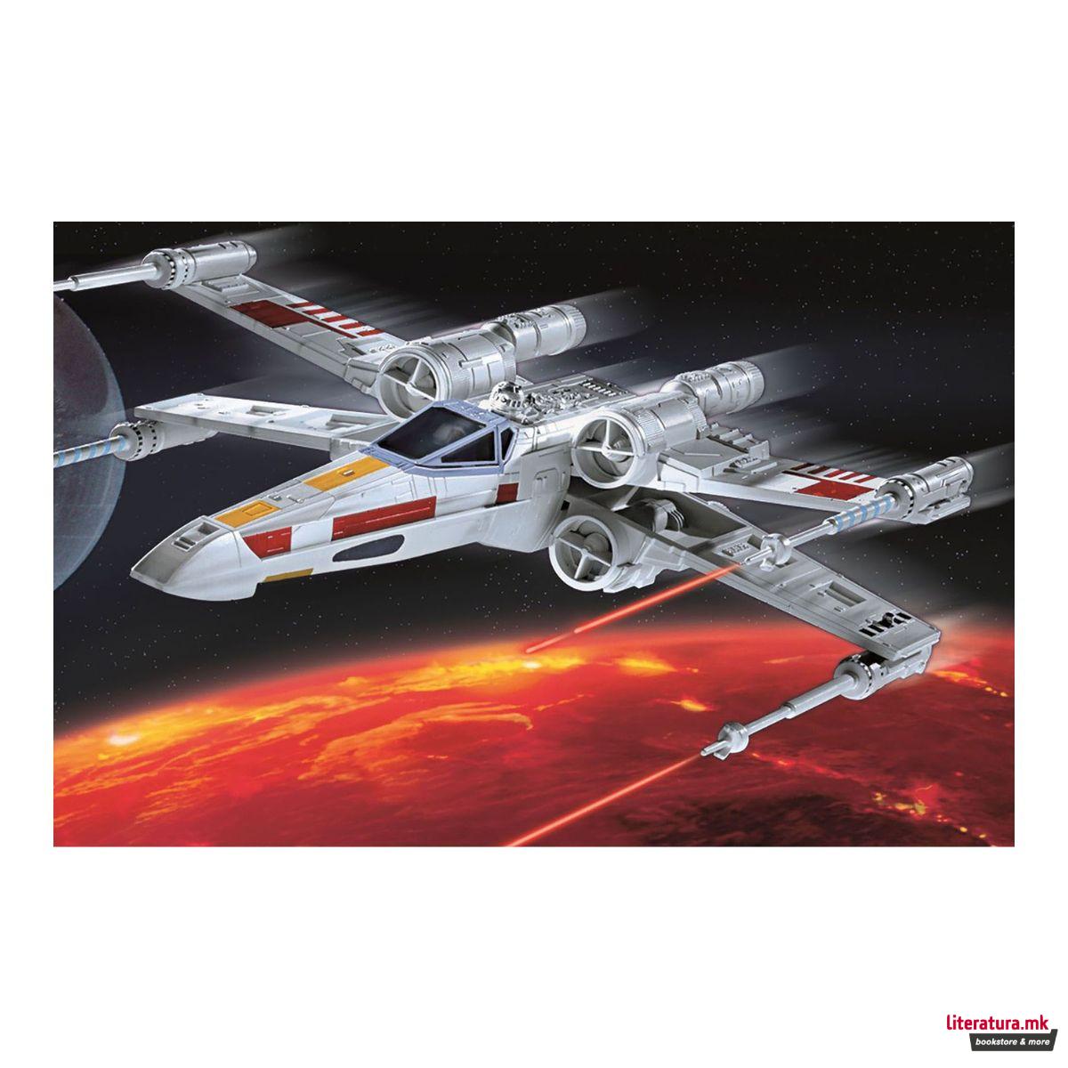 Макета, Star Wars - X-wing Fighter, 1:57 