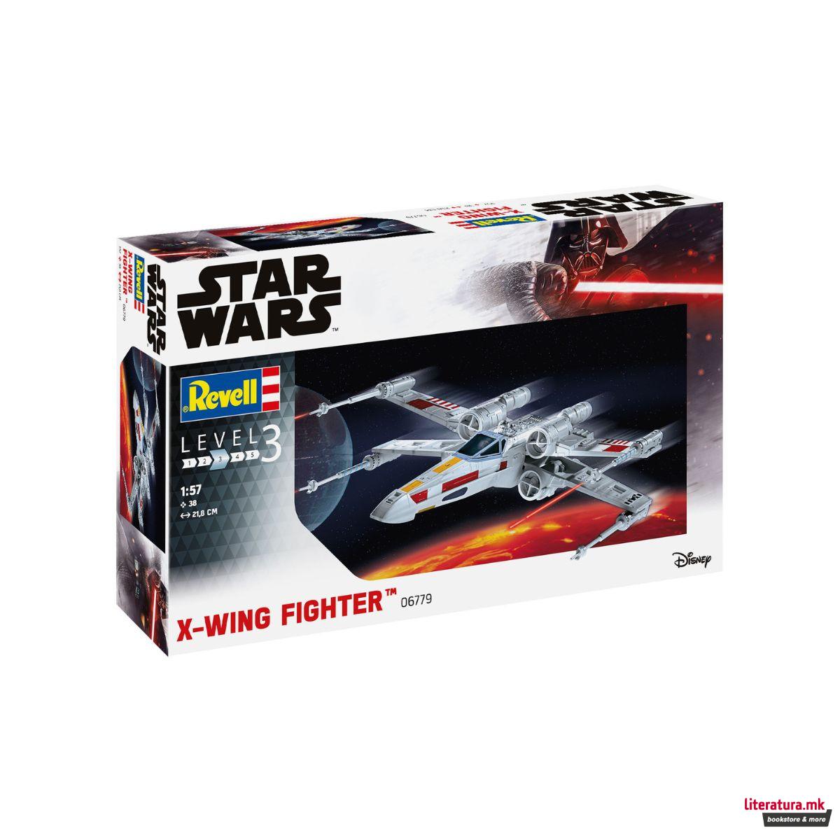 Макета, Star Wars - X-wing Fighter, 1:57 