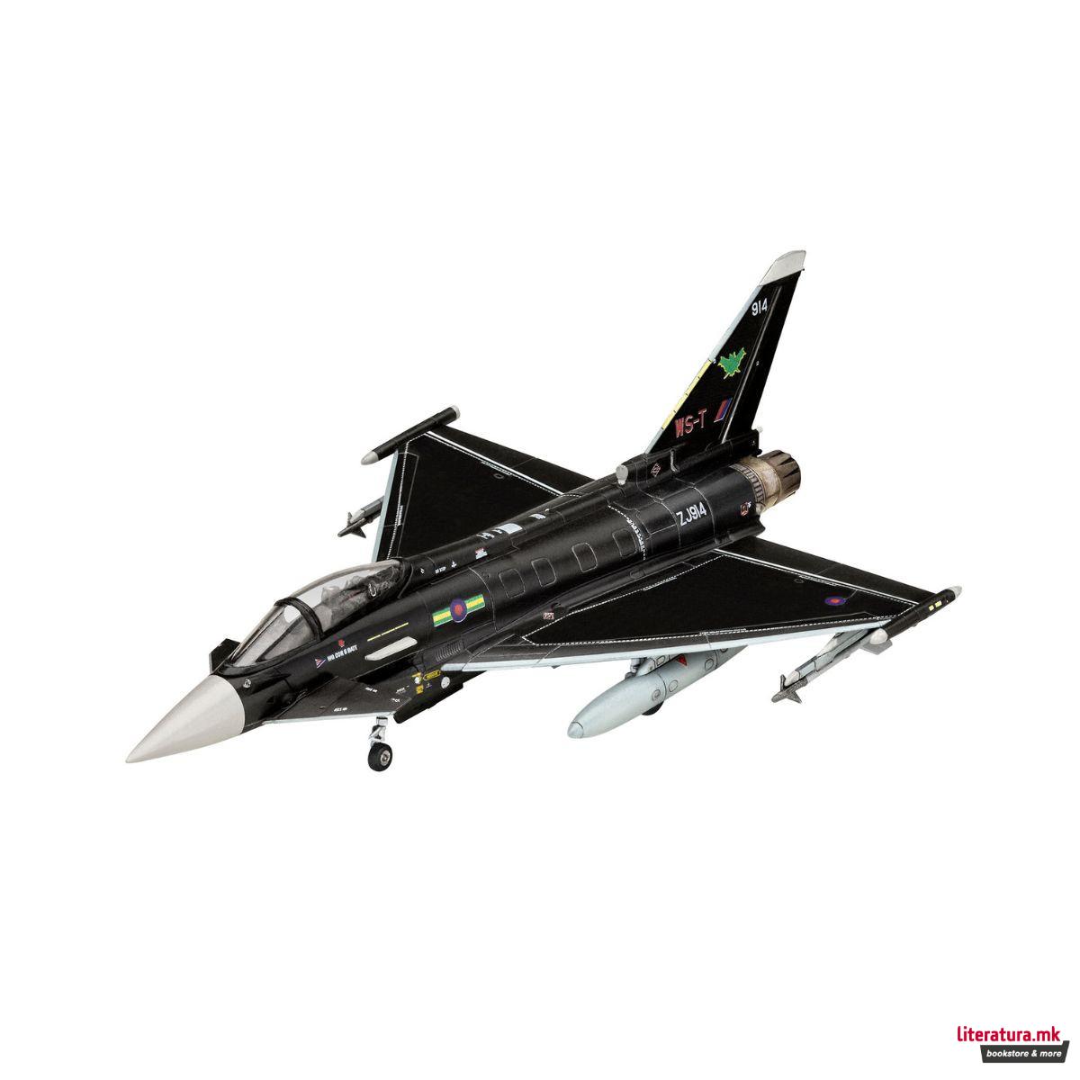 Макета + бои и алатки, Model Set Eurofighter Typhoon - RAF, 1:144 