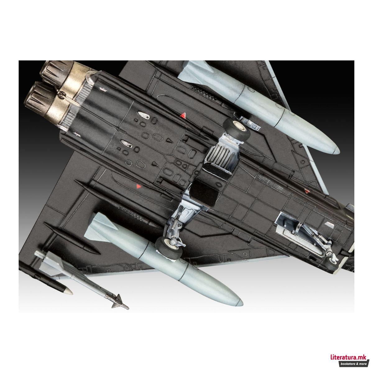 Макета + бои и алатки, Model Set Eurofighter Typhoon - RAF, 1:144 