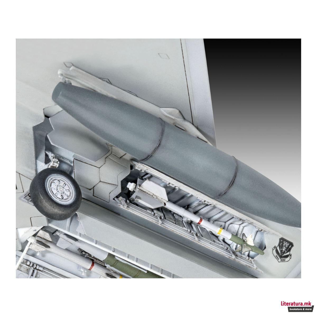 Макета + бои и алатки, Model Set Lockheed Martin F-22A Raptor, 1:72 