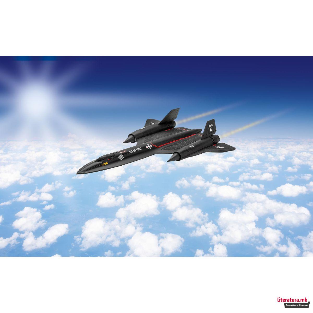 Макета + бои и алатки, Model Set Lockheed SR-71 Blackbird, 1:110 