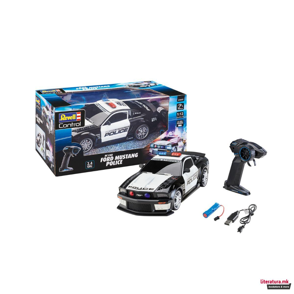 Фигура со далечинско управување, RC Car Ford Mustang Police 
