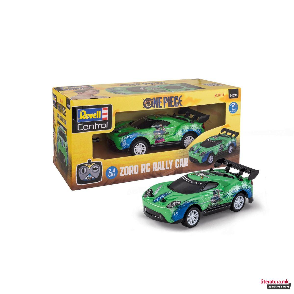 Фигура со далечинско управување, One Piece - Zoro RC Rally Car 