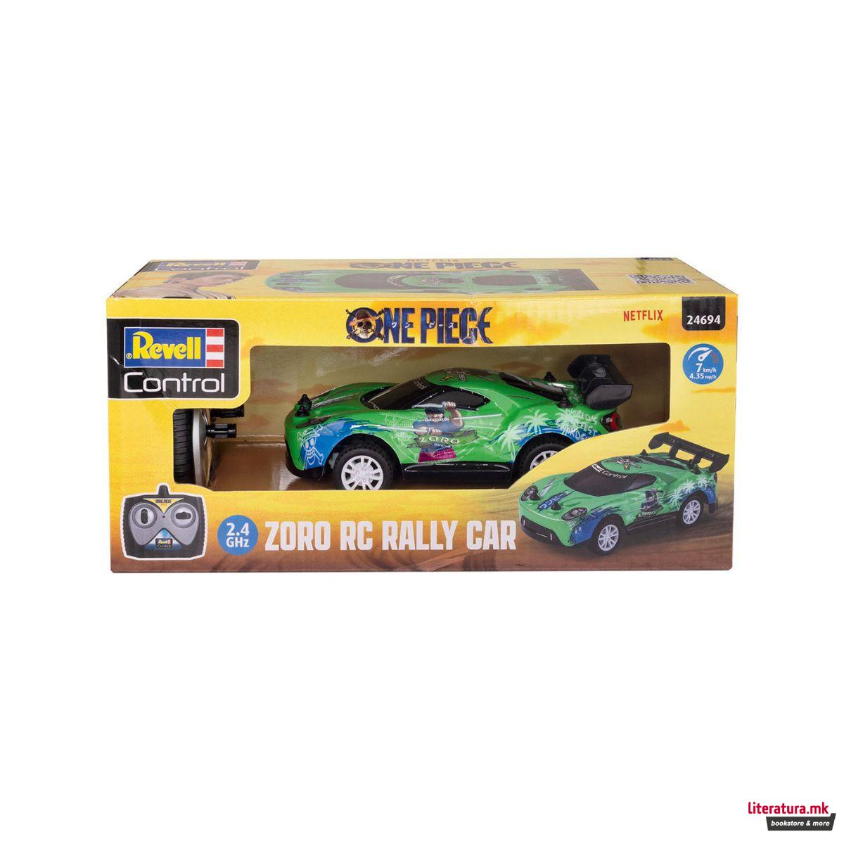 Фигура со далечинско управување, One Piece - Zoro RC Rally Car 