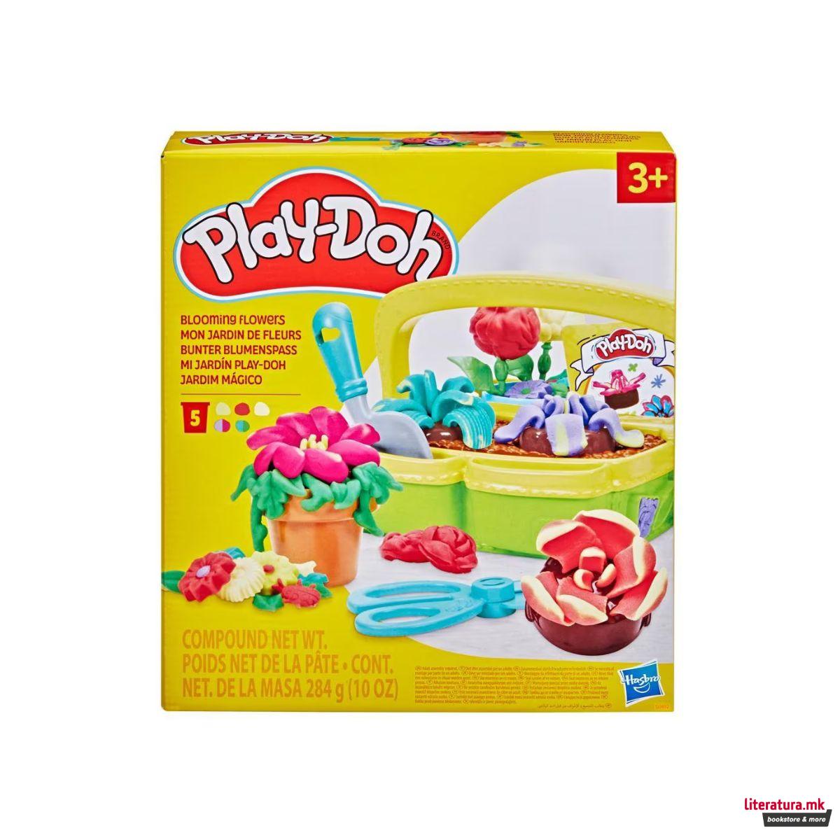 Сет за игра, Play-Doh Blooming Flowers Playset 
