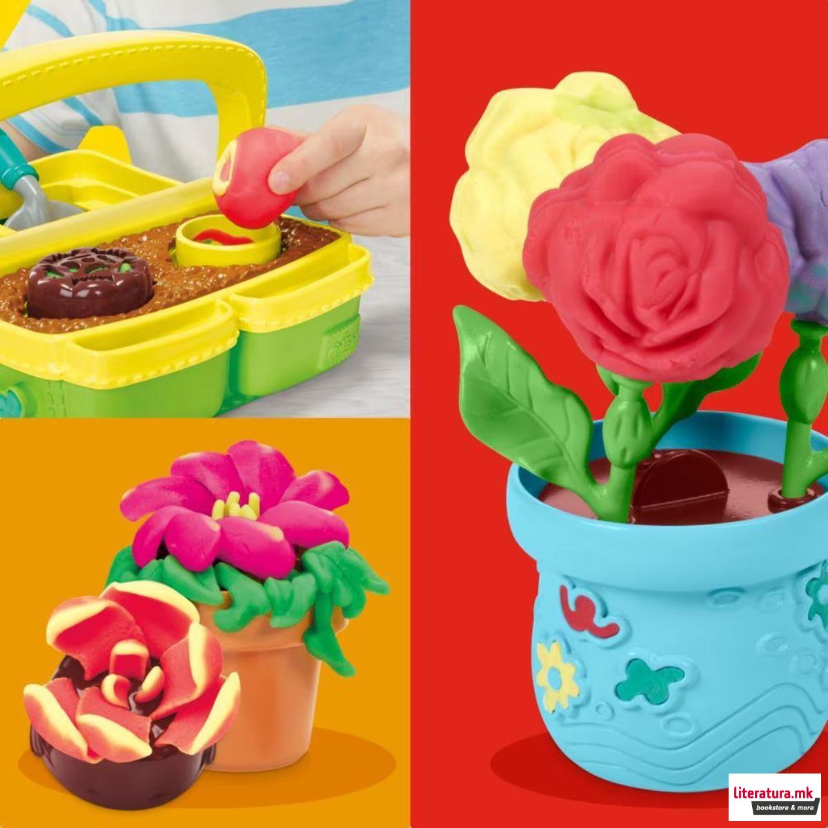 Сет за игра, Play-Doh Blooming Flowers Playset 