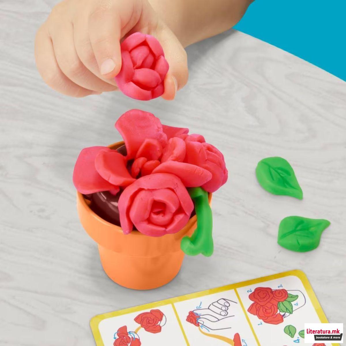 Сет за игра, Play-Doh Blooming Flowers Playset 