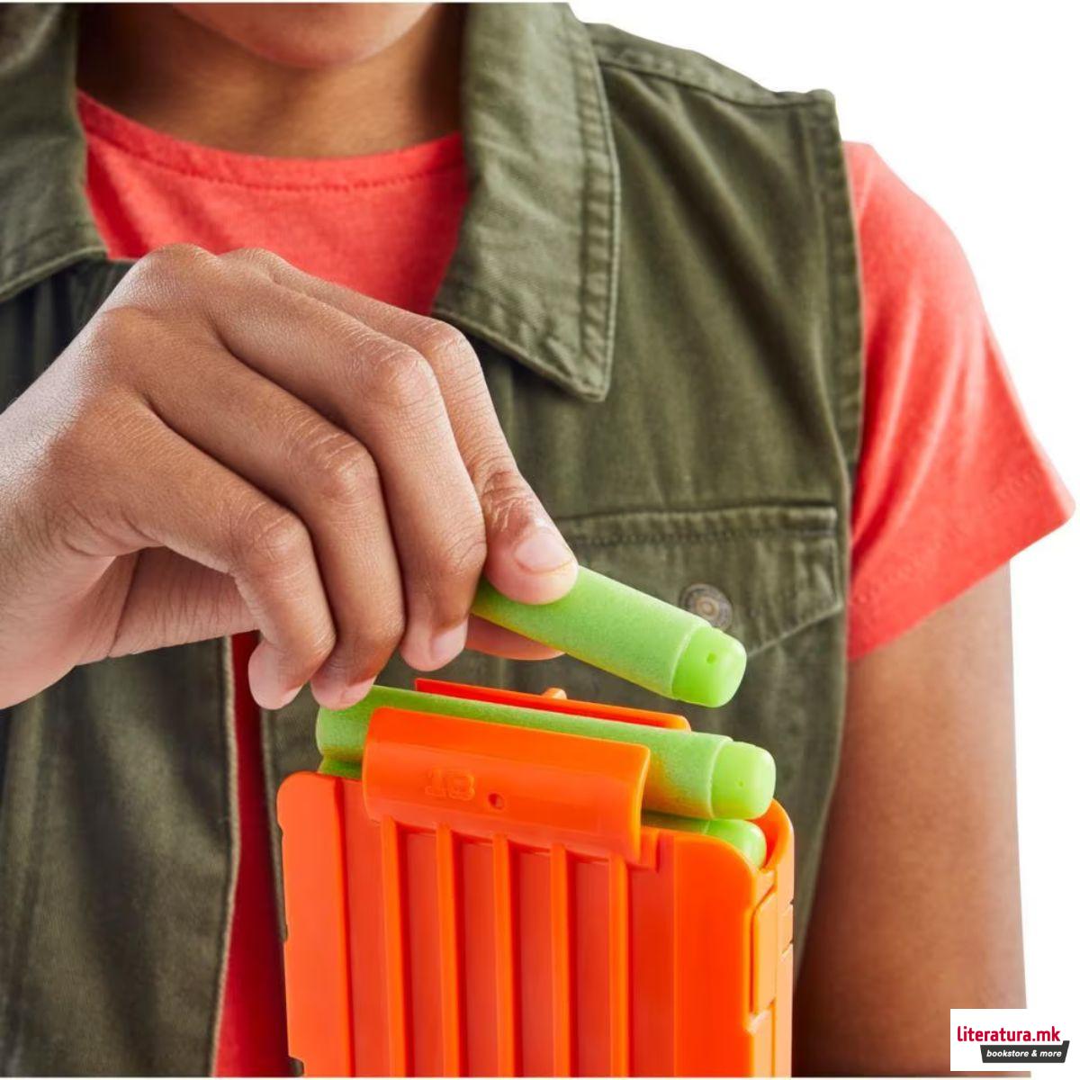 NERF пушка со мека муниција, Zombie Corrupter Dart Blaster 