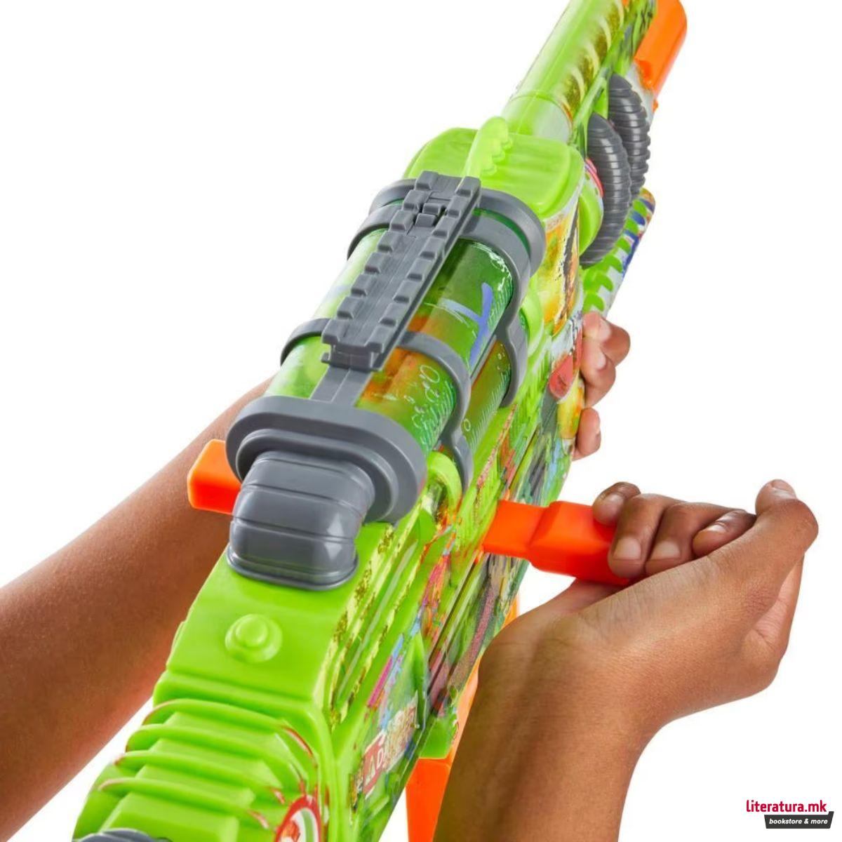 NERF пушка со мека муниција, Zombie Corrupter Dart Blaster 
