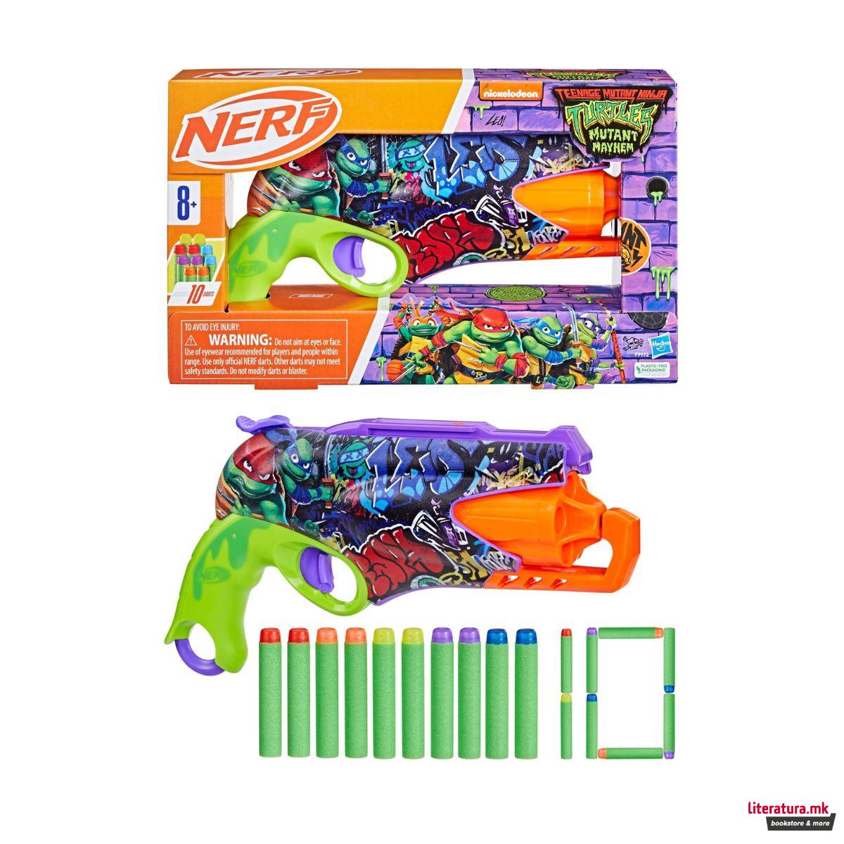 NERF пиштол со мека муниција, Teenage Mutant Ninja Turtles Blaster 