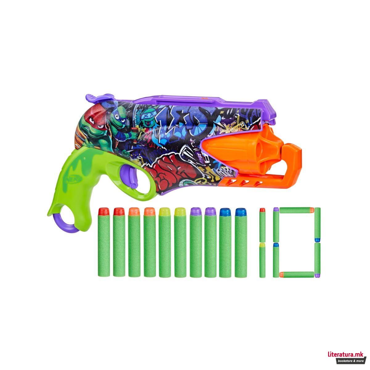 NERF пиштол со мека муниција, Teenage Mutant Ninja Turtles Blaster 