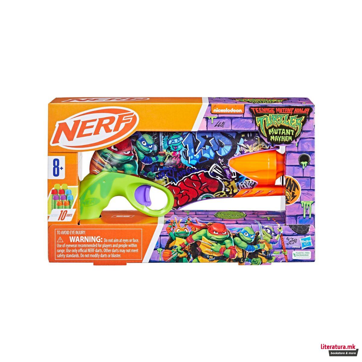 NERF пиштол со мека муниција, Teenage Mutant Ninja Turtles Blaster 