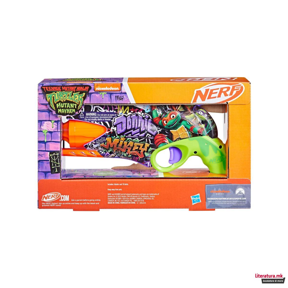 NERF пиштол со мека муниција, Teenage Mutant Ninja Turtles Blaster 