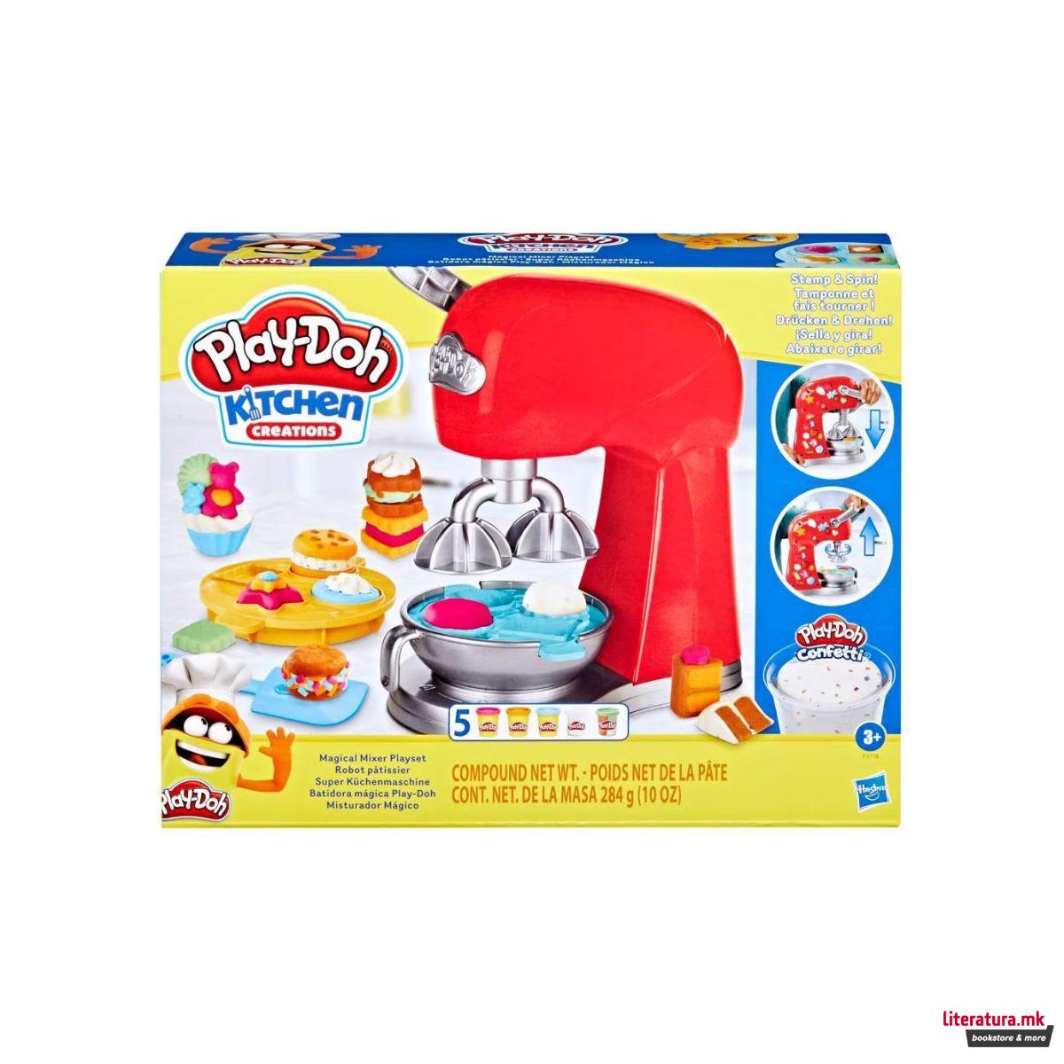 Сет за игра, Play-Doh Kitchen Creations Magical Mixer Playset 