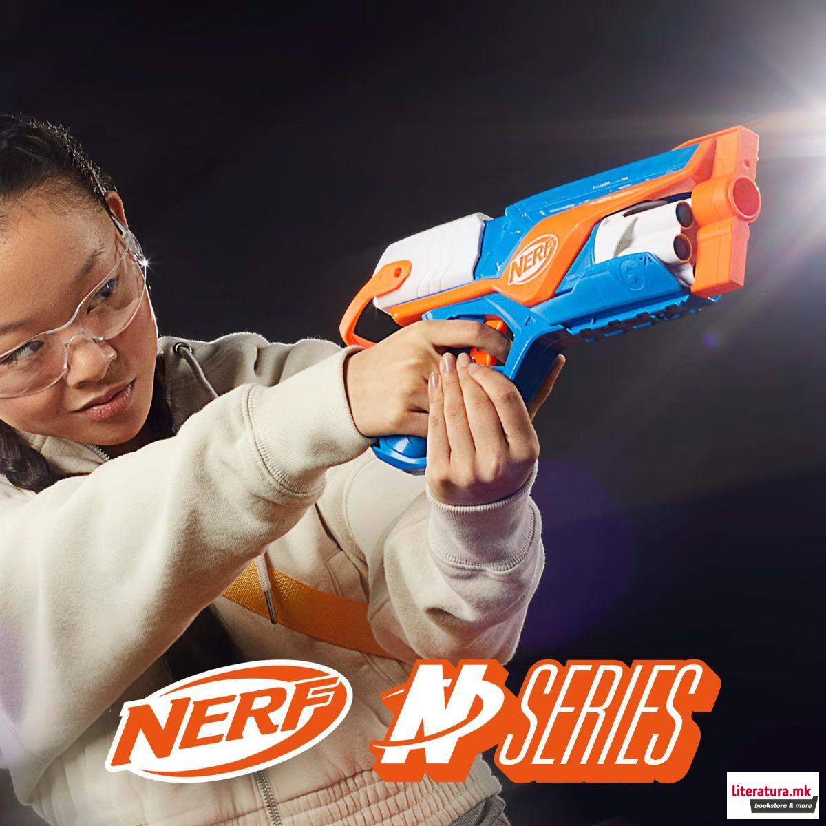 NERF пиштол со мека муниција, N-Series Agility Blaster 