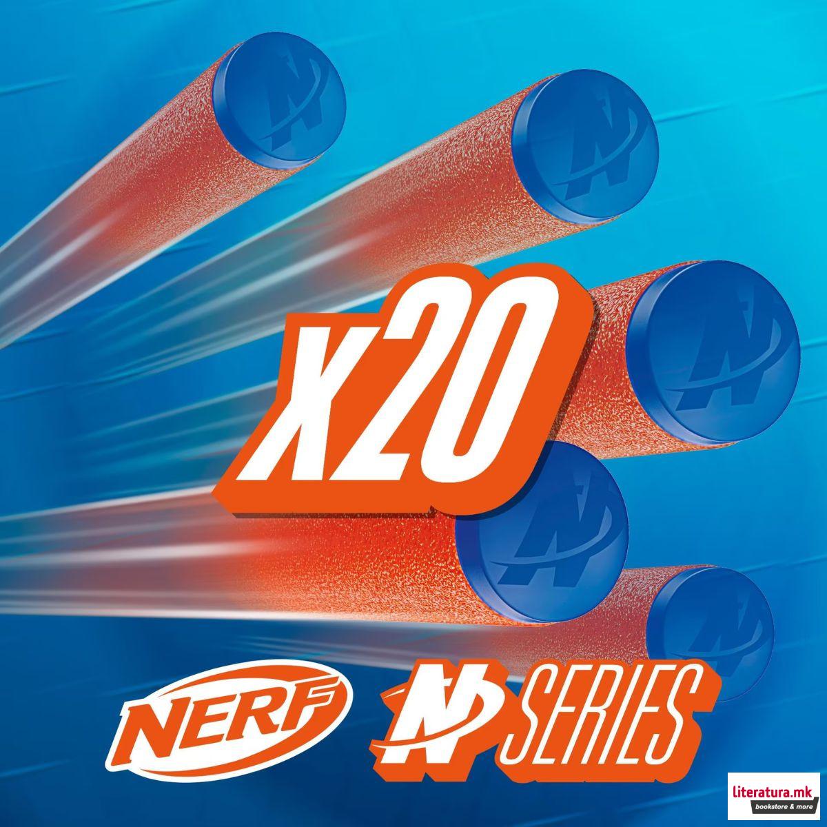 Мека муниција за NERF пиштол, N Series N1 Darts, 1/20 