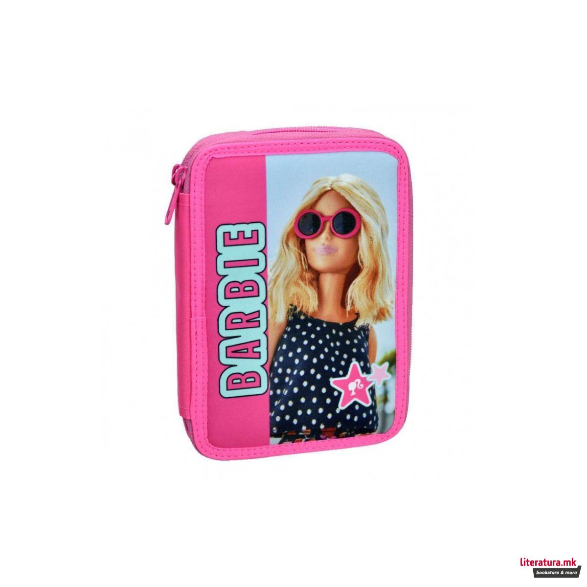 Несесер за моливи - полн, Barbie Holographic 