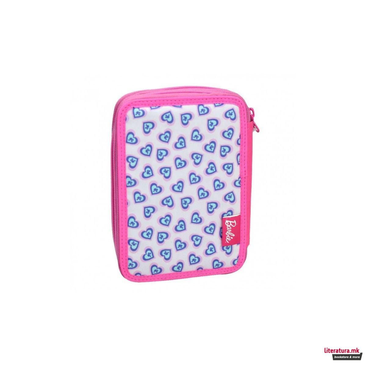 Несесер за моливи - полн, Barbie Holographic 