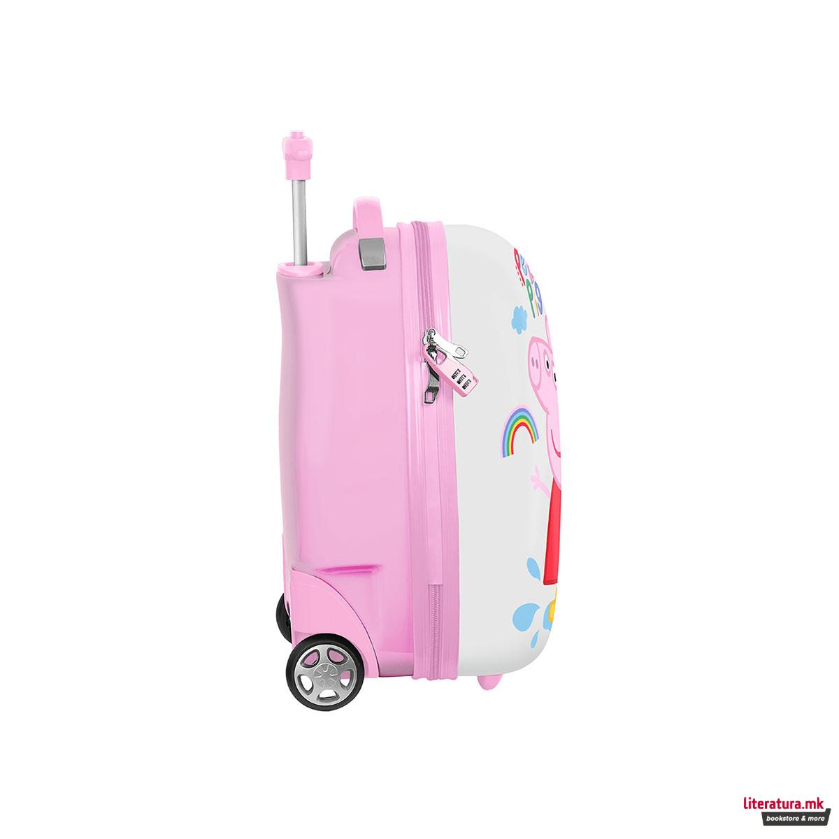 Ранец со тркалца, Peppa Pig - Puddles 