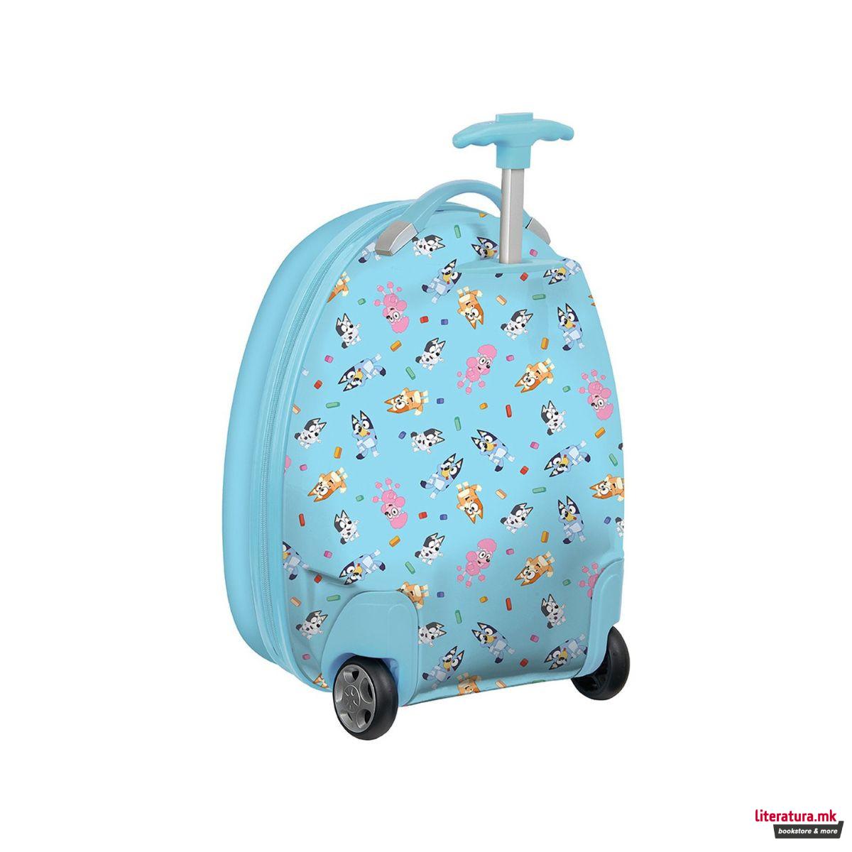 Детски кабински куфер, Bluey 3D 