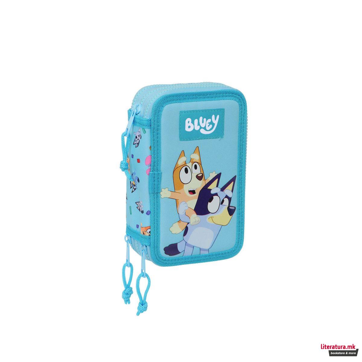 Несесер за моливи - полн, Bluey 3D 