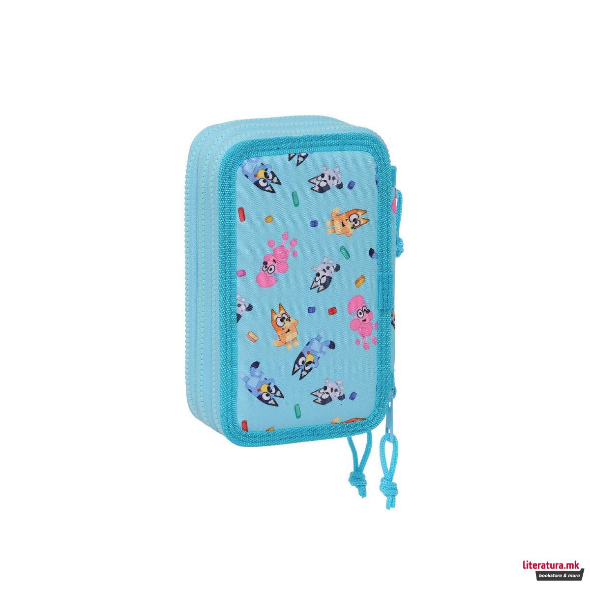 Несесер за моливи - полн, Bluey 3D 