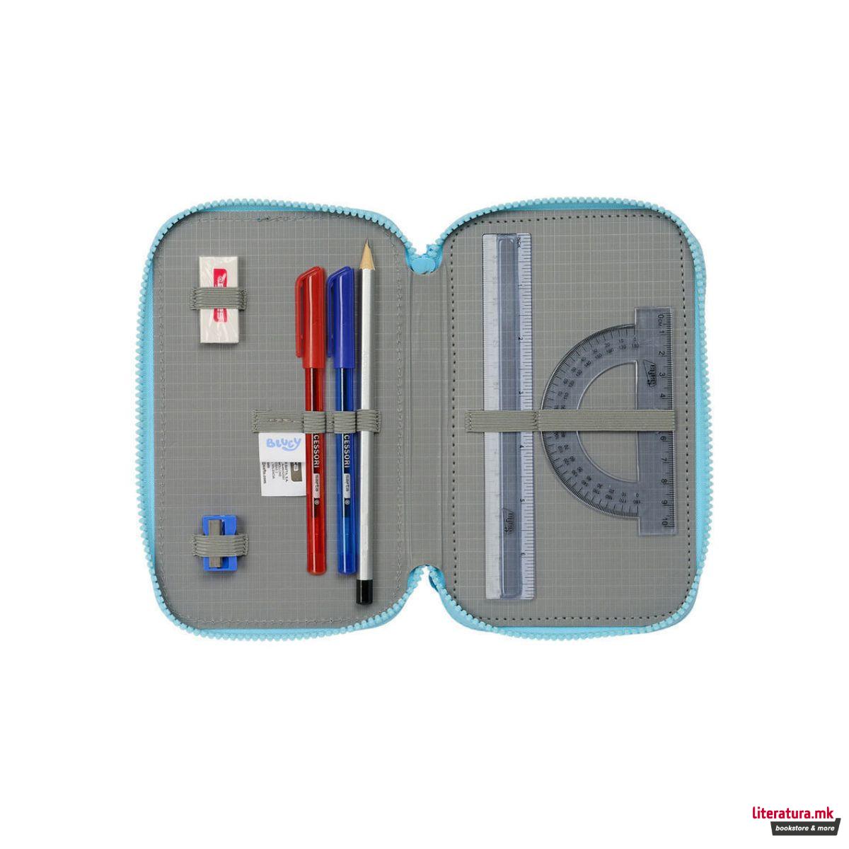 Несесер за моливи - полн, Bluey 3D 