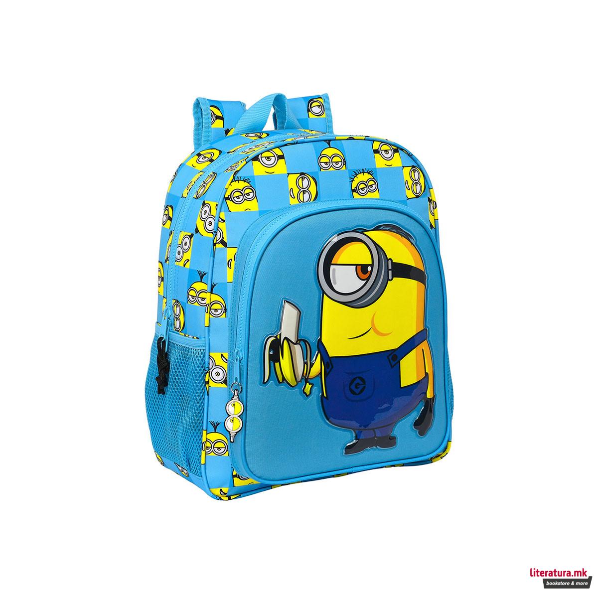 Ранец, Minions - Minionstatic, 38 cm 