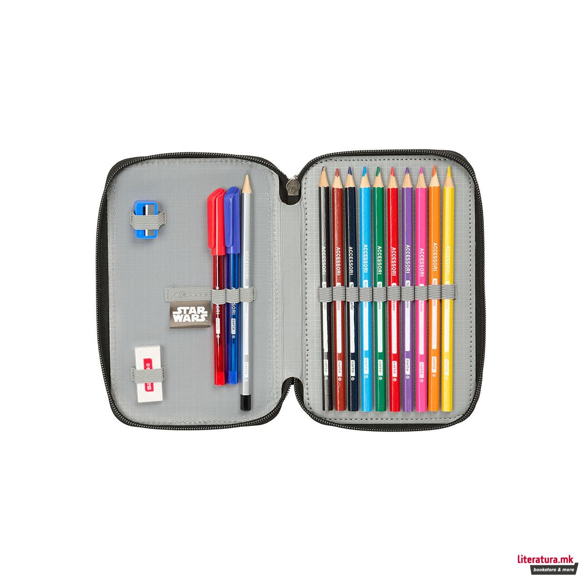 Несесер за моливи - полн, Star Wars - Rebellion 