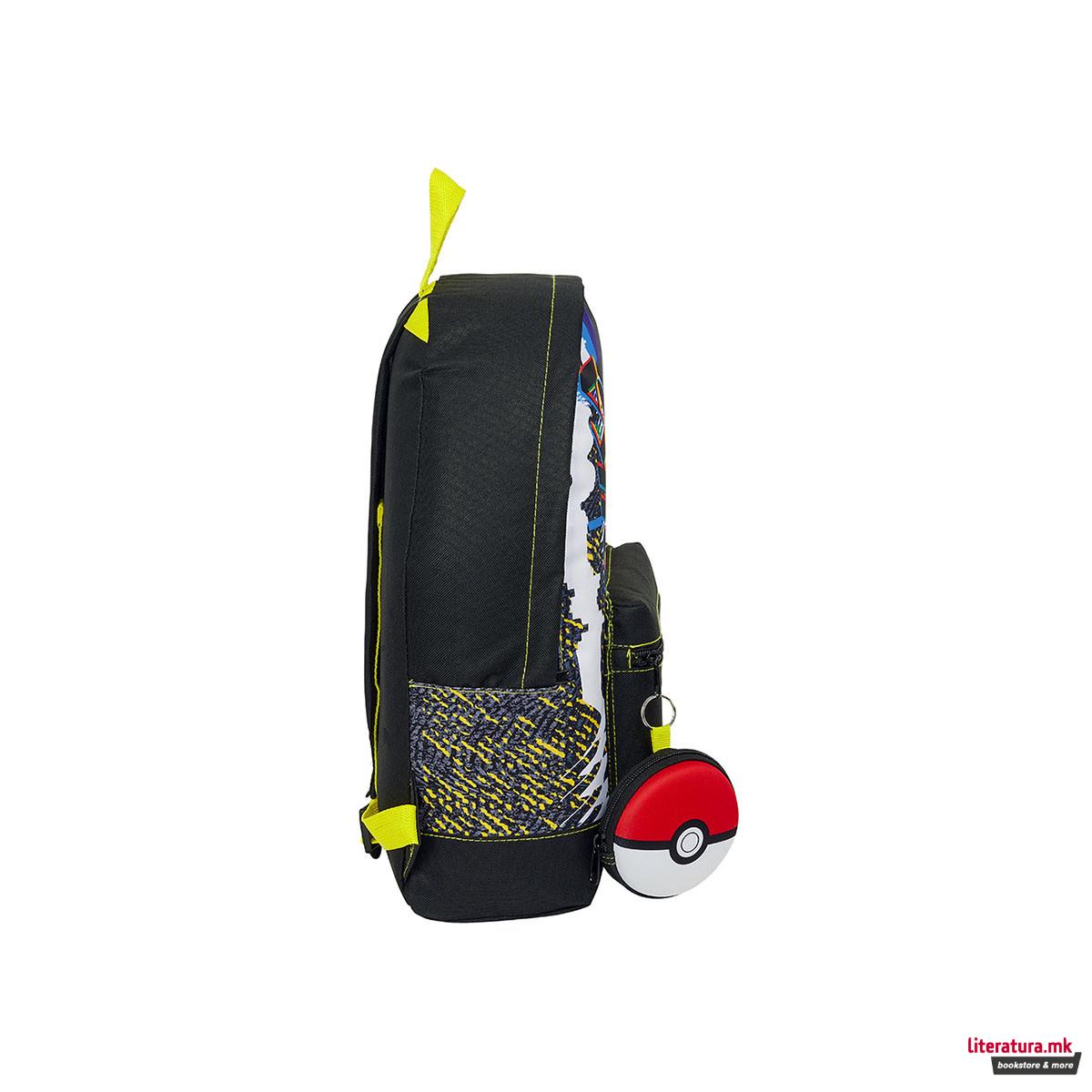 Ранец + приврзок новчаник, Pokemon - Ready For Battle 