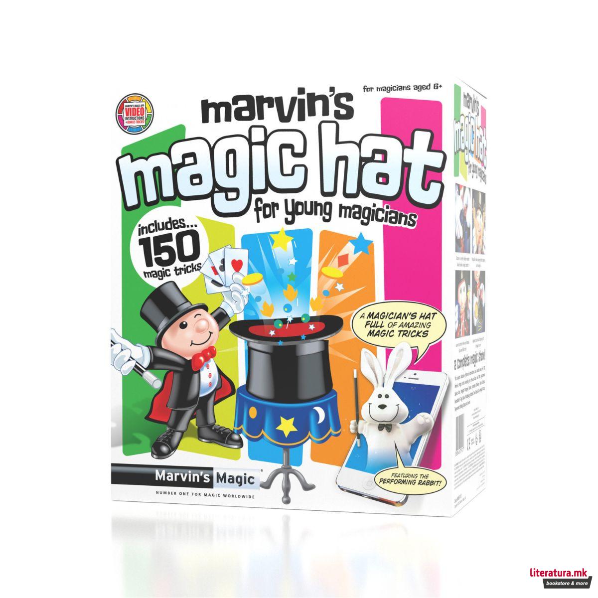 Сет трикови,  Marvin's Magic Hat For Young Magicians (150 tricks) 