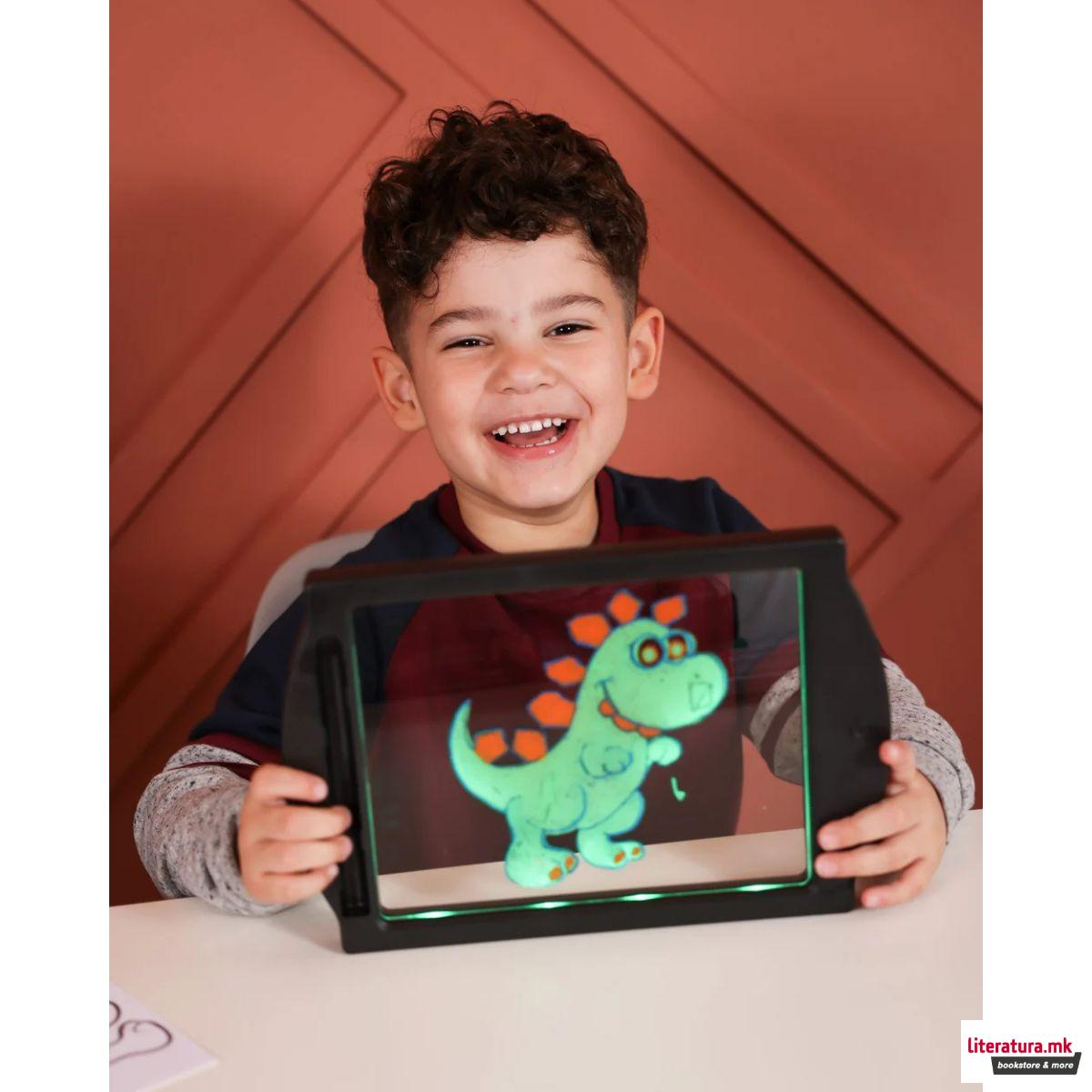 Табла за цртање, Marvin's Magic Glow Art - Black 