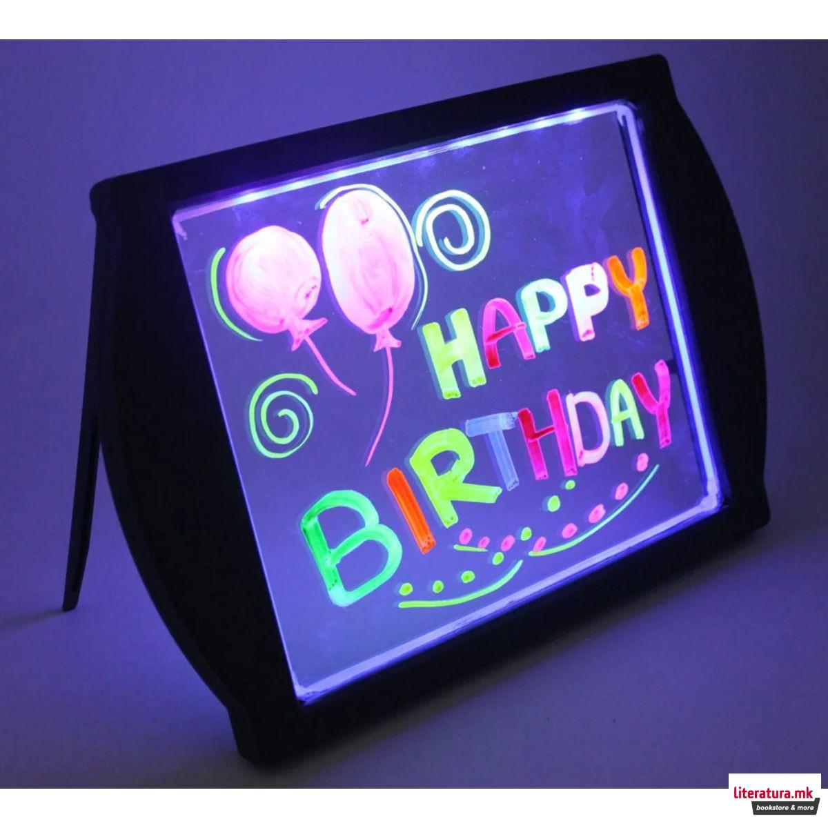 Табла за цртање, Marvin's Magic Glow Art - Black 