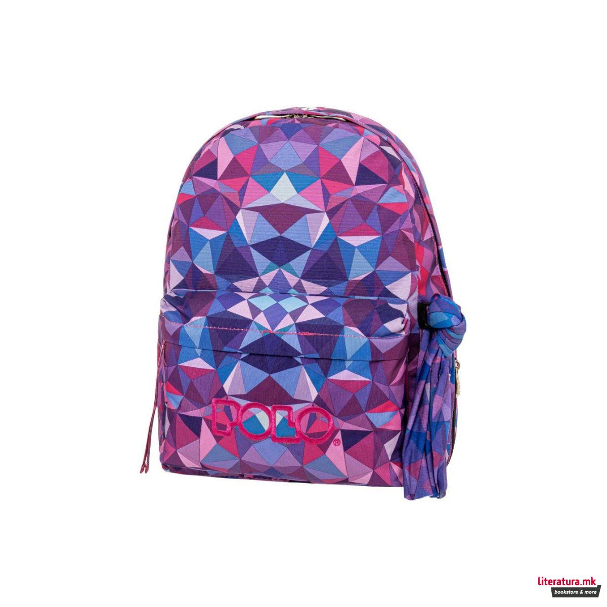 Ранец, Original Scarf Shapes - Purple/Blue 