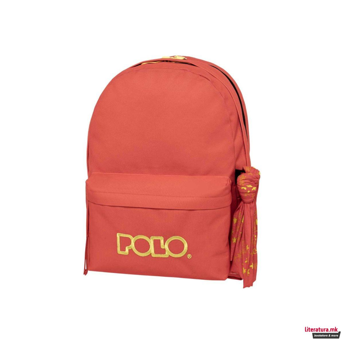 Ранец, Double Scarf - Coral/Yellow 