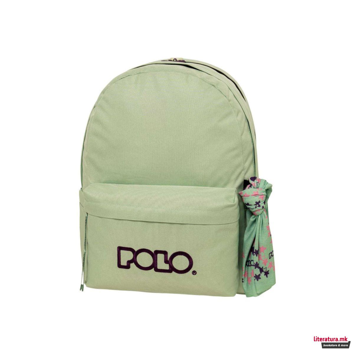 Ранец, Double Scarf - Mint/Eggplant 