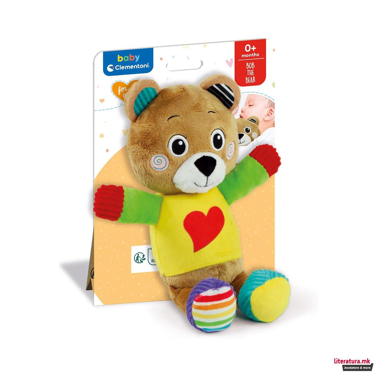 Плишана играчка, Baby Clementoni - Bob The Bear 