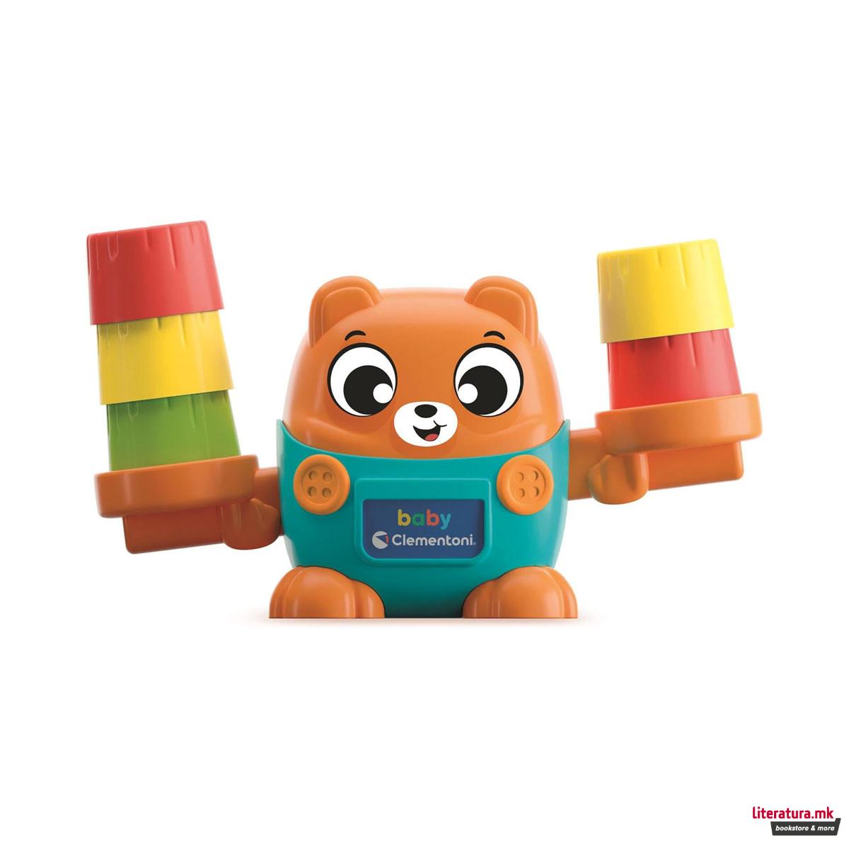 Едукативна играчка, Baby Clementoni: Montessori - Balancing Bear 
