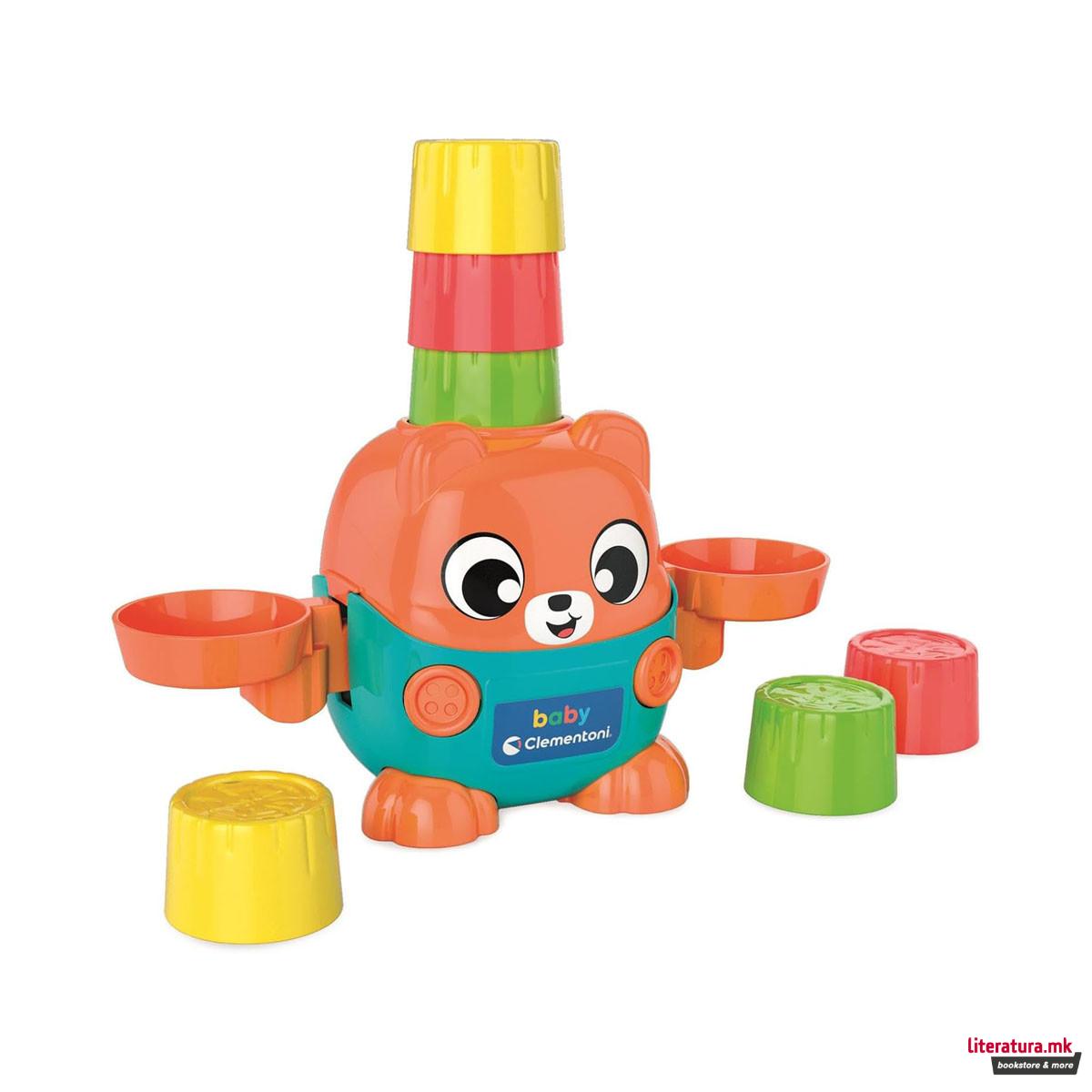 Едукативна играчка, Baby Clementoni: Montessori - Balancing Bear 