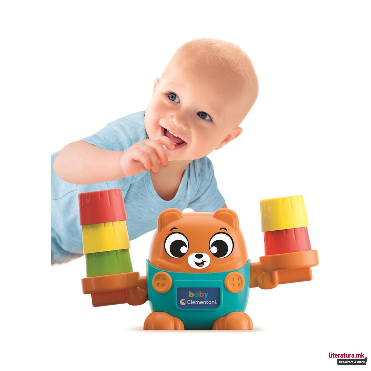 Едукативна играчка, Baby Clementoni: Montessori - Balancing Bear 