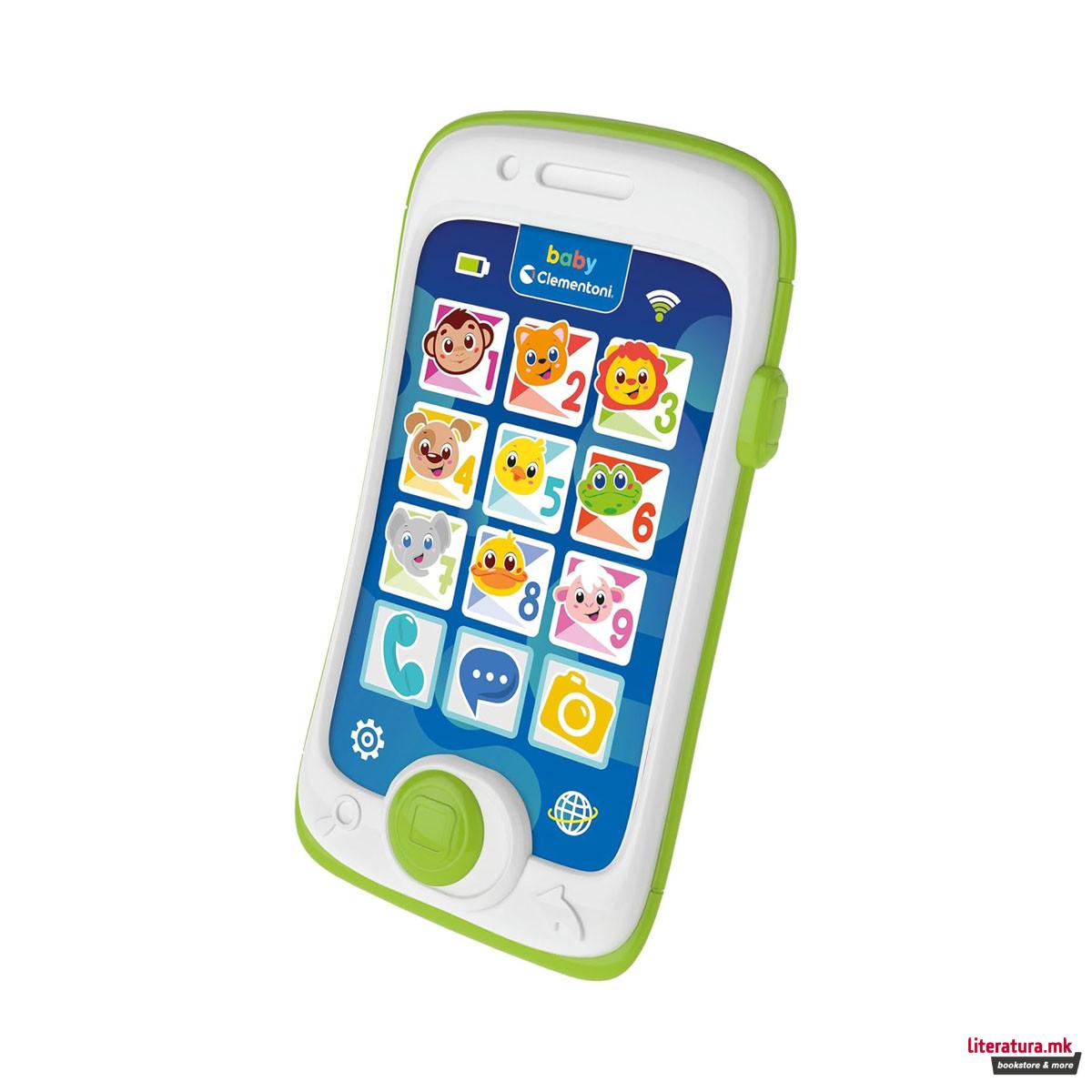 Интерактивна играчка, Baby Clementoni - Smartphone Touch & Play 