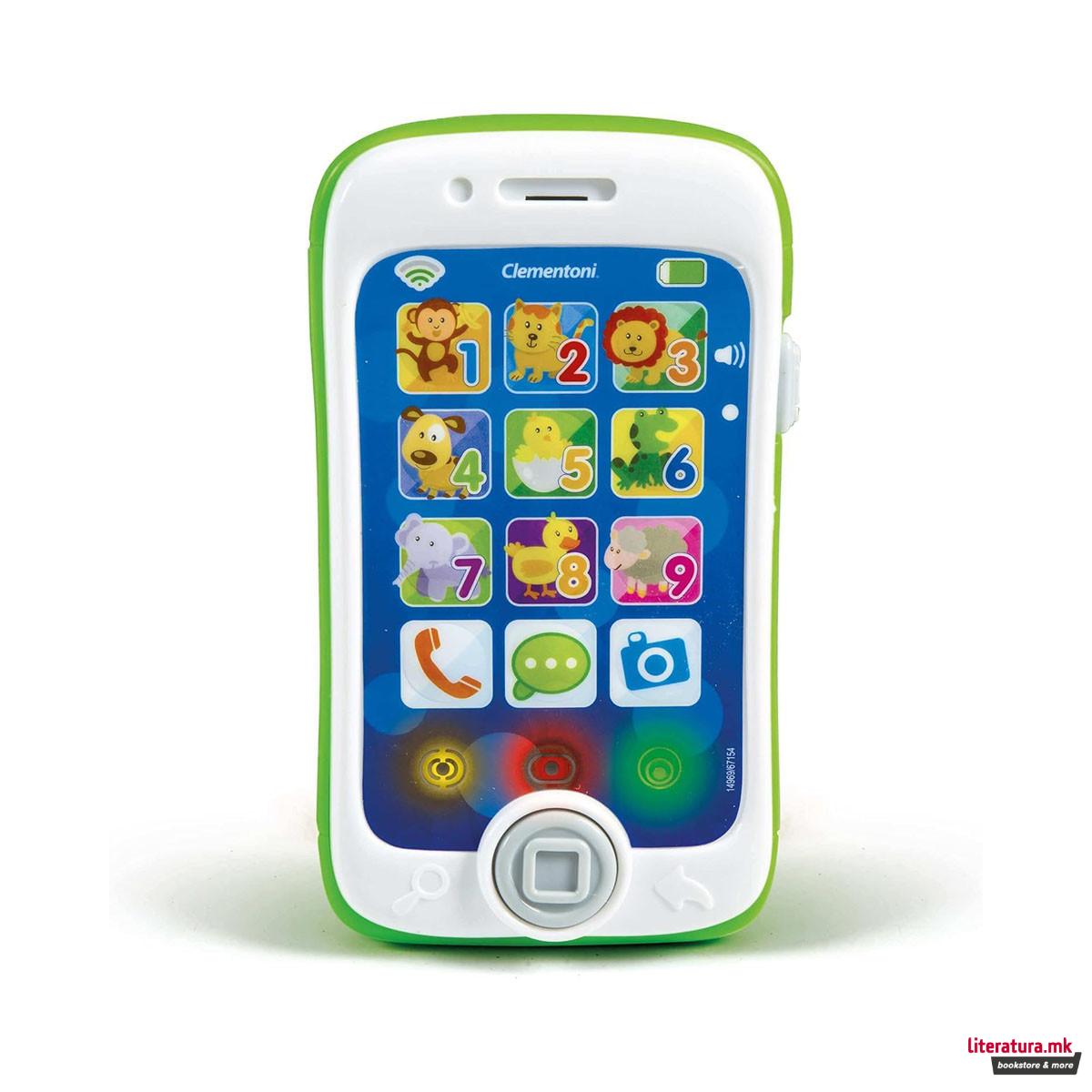 Интерактивна играчка, Baby Clementoni - Smartphone Touch & Play 