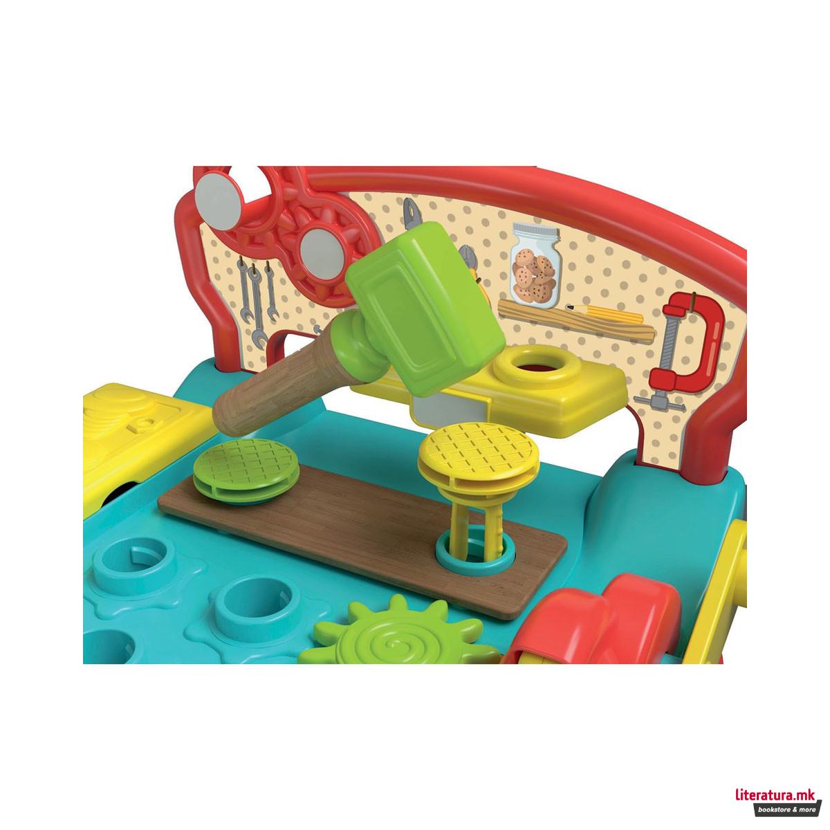 Сет за игра, Baby Clementoni: Montessori - Baby Workbench 