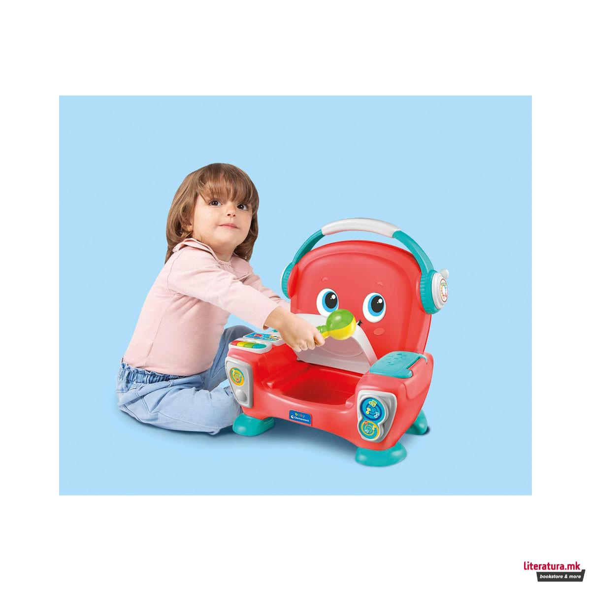 Интерактивно детско столче, Baby Clementoni - Music Chair 