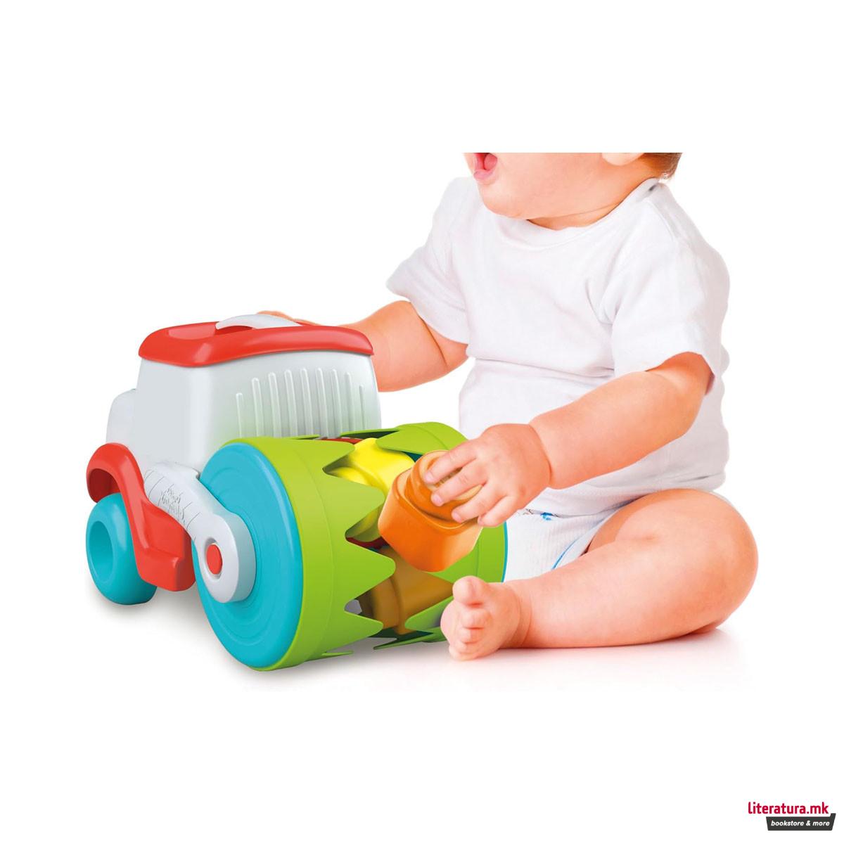 Сензорна играчка, Soft Clemmy Touch & Play - Sensory Road Roller 