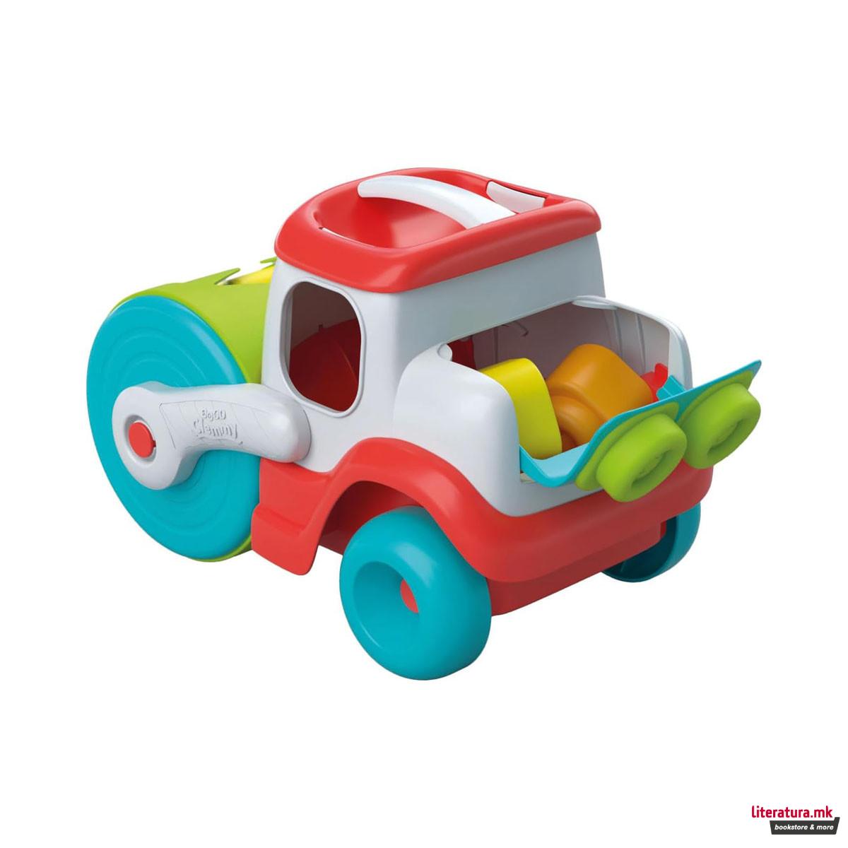 Сензорна играчка, Soft Clemmy Touch & Play - Sensory Road Roller 