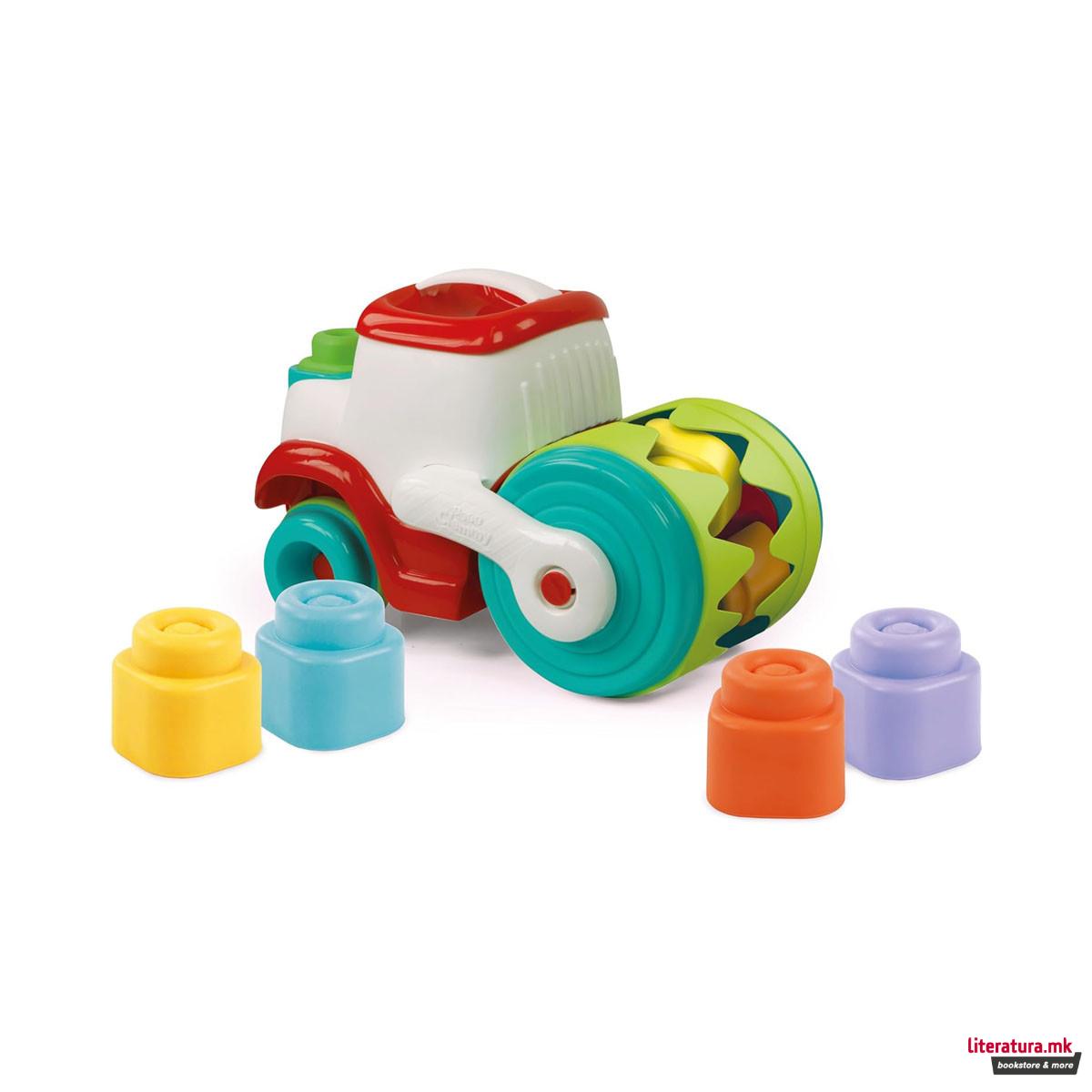Сензорна играчка, Soft Clemmy Touch & Play - Sensory Road Roller 